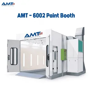 Paintbooth AMT 6002  – Standard Spray Booth for Car Painting with Riello Burner, Belimo Damper & LED Lighting (7000×5400×3400mm)