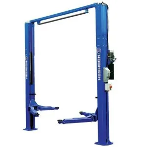 Heshbon HL-26K 2 Post Lift – 4 Ton Hydraulic Car Lift | Durable RAM Cylinders, Adjustable Top Bar, Door Protection | Premium Heshbon HL-26K for Garages & Workshops