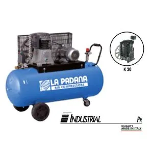 La Padana Air Compressor 2025 – PR500/7.5T, 7.5HP, 500L Tank, Double-Stage | Industrial PR Series