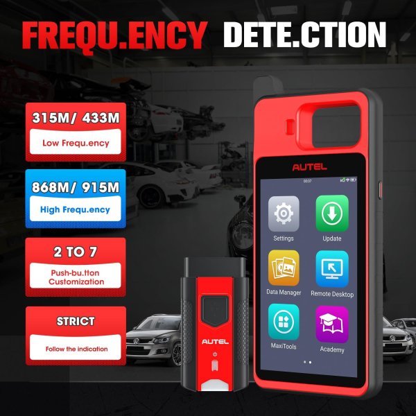 Autel MaxiIM KM100 Advanced Key Programmer Tablet | Smart Key Replacement for 700+ Vehicles | IMMO Programming for BMW, VW, Toyota, Honda, GM | One-Minute Key Generation | Chip Read & Write | AutoVin Identification | Android Tablet with 64GB Memory.