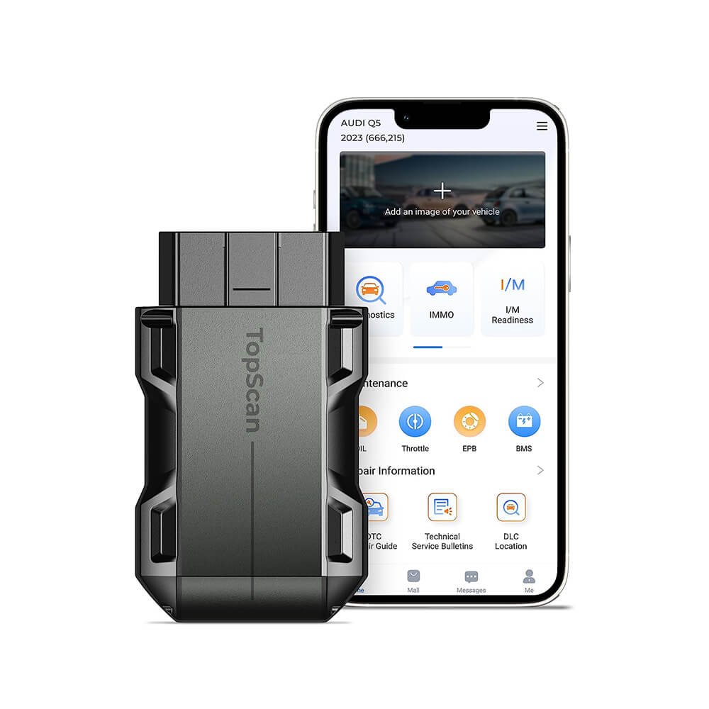 thumbnail image 2 of TOPDON Topscan PRO OBD2 Diagnostic Scanner Bluetooth Key Coding Full System Bidirectional 2 of 4