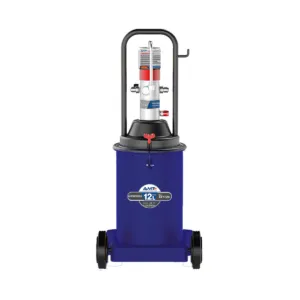 AMT-GZ 8 Portable High Pressure Grease Injector - Super Power, Precision Manufacturing | Compression Ratio 50:1, Air Inlet Pressure 6-8 bar | Grease Delivery 0.85 L, Outlet Pressure 300-400 bar | Lightweight Design with Rack Wheels for Easy Movement | Durable and Safe for High-Pressure Working Conditions