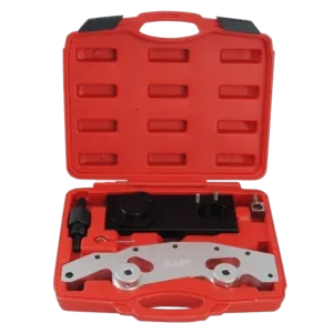 Engine Timing Tool Set for BMW M52, M54, M56 - Model AMT-B1009 Unlock Precision Performance with Our Comprehensive Timing Tool Set Are you a BMW enthusiast or mechanic working with M52, M54, or M56 engines? Elevate your engine timing precision with our specialized AMT-B1009 Engine Timing Tool Set. Designed for Double Vanos Camshaft Alignment, this tool kit is an essential companion for maintaining peak performance in your BMW. Key Features: 1. Double Vanos Camshaft Alignment: Ensure optimal engine performance by achieving accurate and reliable double Vanos camshaft alignment. Our tool set is tailored for the intricacies of BMW M52TU, M54, and M56 engines. 2. Wide Engine Compatibility: Versatility meets precision. The AMT-B1009 is compatible with a range of engines, including 206S2, 206S4, 226S1, 256S2, 256S4, 256S5, 286S2, 306S3 M52, and 306S3 M54, offering comprehensive coverage for various BMW models. 3. High-Quality Construction: Crafted with precision and durability in mind, our timing tool set is engineered to meet the demanding standards of BMW engine maintenance. Trust in the quality materials for long-lasting performance. Benefits: 1. Essential Maintenance Tool: The AMT-B1009 is a must-have for both BMW enthusiasts and professional mechanics. Streamline your engine timing adjustments with this specialized tool set. 2. Simplify Your Work: Make engine timing adjustments a breeze. Our tool set simplifies the process, ensuring proper alignment and contributing to the overall efficiency of your BMW engine. 3. Convenient Storage: Stay organized with our compact storage case. The tool set is neatly arranged for easy access, transportation, and storage, providing convenience at your fingertips. Why Choose AMT-B1009? 1. Reliable Performance: Trust in the AMT-B1009 for accurate and reliable engine timing. Engineered to deliver the precision required for effective adjustments. 2. Ideal for Professionals and DIY Enthusiasts: Whether you're a seasoned mechanic or a DIY enthusiast, our tool set is designed to meet your engine timing needs, offering professional-grade performance for all. 3. Enhance Engine Efficiency: Achieve precise camshaft alignment and enhance the efficiency and performance of your BMW engine. The AMT-B1009 ensures your engine operates at its best. Invest in Precision - Elevate Your BMW Experience Upgrade your engine maintenance capabilities with the AMT-B1009 Engine Timing Tool Set. Unleash the true potential of your BMW M52, M54, or M56 engine by ensuring accurate and reliable double Vanos camshaft alignment. Trust in the precision of our tool set for a superior engine timing experience. Order now and elevate your BMW journey!
