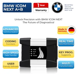 BMW ICOM NEXT A + B new 81312360883 & 81312360884 + Software