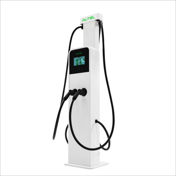 <h4>The <strong>Autel MaxiCharger AC Floor-Standing 19.2kW</strong> is a commercial dual-port AC charging configuration based on Autel's high-output AC Ultra platform, designed for floor / pedestal installation.</h4><h3>Key Features</h3><ul><li>Up to 19.2kW per port on the applicable configuration</li><li>Dual simultaneous EV charging</li><li>8-inch HD touchscreen</li><li>Dynamic Load Balancing and commercial charging management</li><li>Integrated cable-management system for organized charging bays</li></ul><h3>Quick Specifications</h3><table style="width:100%;border-collapse:collapse;margin:14px 0;"><tr><th style="text-align:left;padding:8px;border:1px solid #ddd;background:#f7f7f7;">Maximum Output</th><td style="padding:8px;border:1px solid #ddd;">Up to 2 × 19.2kW</td></tr><tr><th style="text-align:left;padding:8px;border:1px solid #ddd;background:#f7f7f7;">Ports</th><td style="padding:8px;border:1px solid #ddd;">Dual charging ports</td></tr><tr><th style="text-align:left;padding:8px;border:1px solid #ddd;background:#f7f7f7;">Display</th><td style="padding:8px;border:1px solid #ddd;">8-inch HD touchscreen</td></tr><tr><th style="text-align:left;padding:8px;border:1px solid #ddd;background:#f7f7f7;">Mounting</th><td style="padding:8px;border:1px solid #ddd;">Floor / pedestal commercial installation</td></tr><tr><th style="text-align:left;padding:8px;border:1px solid #ddd;background:#f7f7f7;">Load Management</th><td style="padding:8px;border:1px solid #ddd;">Dynamic Load Balancing</td></tr><tr><th style="text-align:left;padding:8px;border:1px solid #ddd;background:#f7f7f7;">Application</th><td style="padding:8px;border:1px solid #ddd;">Workplace, fleet, retail and destination charging</td></tr></table><p style="color:red;"><strong>1 Year Warranty.</strong></p> <h4>The <strong>Autel MaxiCharger AC Floor-Standing 19.2kW</strong> is a commercial dual-port AC charging configuration based on Autel's high-output AC Ultra platform, designed for floor / pedestal installation.</h4><h3>Key Features</h3><ul><li>Up to 19.2kW per port on the applicable configuration</li><li>Dual simultaneous EV charging</li><li>8-inch HD touchscreen</li><li>Dynamic Load Balancing and commercial charging management</li><li>Integrated cable-management system for organized charging bays</li></ul><h3>Quick Specifications</h3><table style="width:100%;border-collapse:collapse;margin:14px 0;"><tr><th style="text-align:left;padding:8px;border:1px solid #ddd;background:#f7f7f7;">Maximum Output</th><td style="padding:8px;border:1px solid #ddd;">Up to 2 × 19.2kW</td></tr><tr><th style="text-align:left;padding:8px;border:1px solid #ddd;background:#f7f7f7;">Ports</th><td style="padding:8px;border:1px solid #ddd;">Dual charging ports</td></tr><tr><th style="text-align:left;padding:8px;border:1px solid #ddd;background:#f7f7f7;">Display</th><td style="padding:8px;border:1px solid #ddd;">8-inch HD touchscreen</td></tr><tr><th style="text-align:left;padding:8px;border:1px solid #ddd;background:#f7f7f7;">Mounting</th><td style="padding:8px;border:1px solid #ddd;">Floor / pedestal commercial installation</td></tr><tr><th style="text-align:left;padding:8px;border:1px solid #ddd;background:#f7f7f7;">Load Management</th><td style="padding:8px;border:1px solid #ddd;">Dynamic Load Balancing</td></tr><tr><th style="text-align:left;padding:8px;border:1px solid #ddd;background:#f7f7f7;">Application</th><td style="padding:8px;border:1px solid #ddd;">Workplace, fleet, retail and destination charging</td></tr></table><p style="color:red;"><strong>1 Year Warranty.</strong></p>