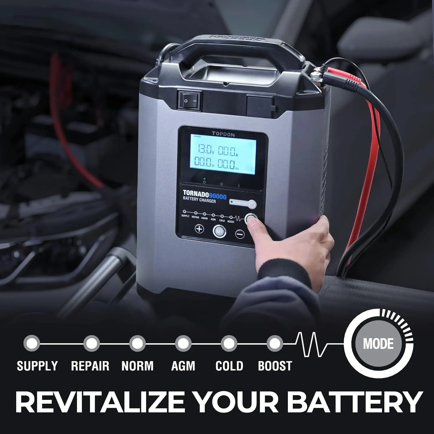 TOPDON T90A ECU programming power supply