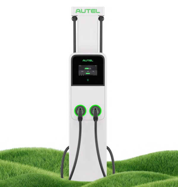 <h4>The <strong>Autel MaxiCharger AC Floor-Standing 19.2kW</strong> is a commercial dual-port AC charging configuration based on Autel's high-output AC Ultra platform, designed for floor / pedestal installation.</h4><h3>Key Features</h3><ul><li>Up to 19.2kW per port on the applicable configuration</li><li>Dual simultaneous EV charging</li><li>8-inch HD touchscreen</li><li>Dynamic Load Balancing and commercial charging management</li><li>Integrated cable-management system for organized charging bays</li></ul><h3>Quick Specifications</h3><table style="width:100%;border-collapse:collapse;margin:14px 0;"><tr><th style="text-align:left;padding:8px;border:1px solid #ddd;background:#f7f7f7;">Maximum Output</th><td style="padding:8px;border:1px solid #ddd;">Up to 2 × 19.2kW</td></tr><tr><th style="text-align:left;padding:8px;border:1px solid #ddd;background:#f7f7f7;">Ports</th><td style="padding:8px;border:1px solid #ddd;">Dual charging ports</td></tr><tr><th style="text-align:left;padding:8px;border:1px solid #ddd;background:#f7f7f7;">Display</th><td style="padding:8px;border:1px solid #ddd;">8-inch HD touchscreen</td></tr><tr><th style="text-align:left;padding:8px;border:1px solid #ddd;background:#f7f7f7;">Mounting</th><td style="padding:8px;border:1px solid #ddd;">Floor / pedestal commercial installation</td></tr><tr><th style="text-align:left;padding:8px;border:1px solid #ddd;background:#f7f7f7;">Load Management</th><td style="padding:8px;border:1px solid #ddd;">Dynamic Load Balancing</td></tr><tr><th style="text-align:left;padding:8px;border:1px solid #ddd;background:#f7f7f7;">Application</th><td style="padding:8px;border:1px solid #ddd;">Workplace, fleet, retail and destination charging</td></tr></table><p style="color:red;"><strong>1 Year Warranty.</strong></p> <h4>The <strong>Autel MaxiCharger AC Floor-Standing 19.2kW</strong> is a commercial dual-port AC charging configuration based on Autel's high-output AC Ultra platform, designed for floor / pedestal installation.</h4><h3>Key Features</h3><ul><li>Up to 19.2kW per port on the applicable configuration</li><li>Dual simultaneous EV charging</li><li>8-inch HD touchscreen</li><li>Dynamic Load Balancing and commercial charging management</li><li>Integrated cable-management system for organized charging bays</li></ul><h3>Quick Specifications</h3><table style="width:100%;border-collapse:collapse;margin:14px 0;"><tr><th style="text-align:left;padding:8px;border:1px solid #ddd;background:#f7f7f7;">Maximum Output</th><td style="padding:8px;border:1px solid #ddd;">Up to 2 × 19.2kW</td></tr><tr><th style="text-align:left;padding:8px;border:1px solid #ddd;background:#f7f7f7;">Ports</th><td style="padding:8px;border:1px solid #ddd;">Dual charging ports</td></tr><tr><th style="text-align:left;padding:8px;border:1px solid #ddd;background:#f7f7f7;">Display</th><td style="padding:8px;border:1px solid #ddd;">8-inch HD touchscreen</td></tr><tr><th style="text-align:left;padding:8px;border:1px solid #ddd;background:#f7f7f7;">Mounting</th><td style="padding:8px;border:1px solid #ddd;">Floor / pedestal commercial installation</td></tr><tr><th style="text-align:left;padding:8px;border:1px solid #ddd;background:#f7f7f7;">Load Management</th><td style="padding:8px;border:1px solid #ddd;">Dynamic Load Balancing</td></tr><tr><th style="text-align:left;padding:8px;border:1px solid #ddd;background:#f7f7f7;">Application</th><td style="padding:8px;border:1px solid #ddd;">Workplace, fleet, retail and destination charging</td></tr></table><p style="color:red;"><strong>1 Year Warranty.</strong></p>