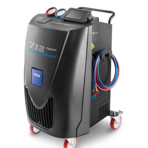 HOME V3 - OCTOBER 21ST 2026 107 KONFORT 712 TOUCH Automotive A/C Recharge Station – Dual Gas Ready (R134a & R1234yf) | 7” Multi-Touch Color Display | Android 10 OS | Smart Model Search | Built-in Wi-Fi & Thermal Printer | Electronic Oil & Refrigerant Scale | Automatic Maintenance & Vacuum Test | Remote APP Control for Android/iOS | ISO TS 16949 Certified | Flushing & Refrigerant Identifier Kit Compatible