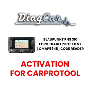 DiagCar Blaupunkt RNS 310 / Ford Travelpilot FX NX [OMAP5948] Code Reader