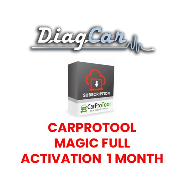 DiagCar Carprotool Magic Full Activation For 1 Month <h4><strong>After Payment, please send the Serial Number of the device to +971 504915617 (WhatsApp)</strong></h4> DiagCar Carprotool Magic Full Activation For 1 Month <h4><strong>After Payment, please send the Serial Number of the device to +971 504915617 (WhatsApp)</strong></h4>