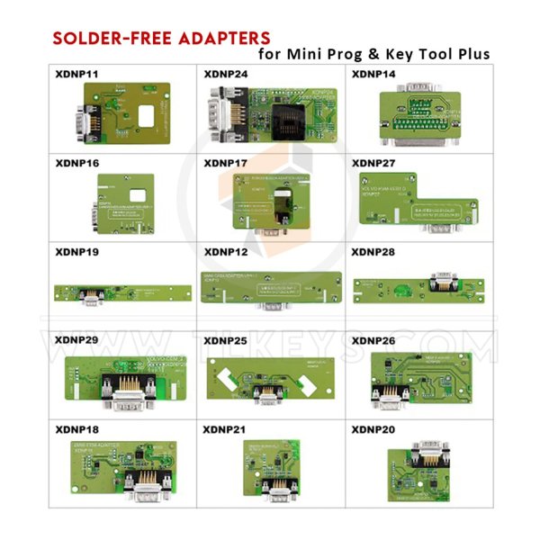 Xhorse Solder-free adapter for VVDI Mini PROG and VVDI Key Tool PLUS Tablet for programming no need soldering for BMW Porsche Landrover Volvo Honda Xhorse Solder-free adapter for VVDI Mini PROG and VVDI Key Tool PLUS Tablet for programming no need soldering for BMW Porsche Landrover Volvo Honda