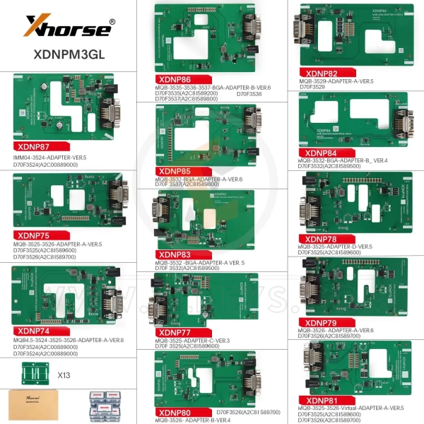 For VVDI PROG, Multi Prog and VVDI Key Tool Plus For VVDI PROG, Multi Prog and VVDI Key Tool Plus