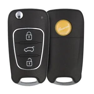 Xhorse XKHY02EN Wired Flip Key Remote 3 Buttons Without Chip