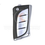 XHORSE XKLEX0EN UNIVERSAL WIRE FLIP KEY REMOTE 3 BUTTONS LEXUS TYPE 3 xhorse-xklexoen-universal-wire-flip-key-remote-3buttons-lexus-type-35531-front.jpg