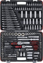 216PC SOCKET SET 6.3 MM (1/4") 10 MM (3/8") 12.5 MM
(1/2") DRIVE 1 VT14185