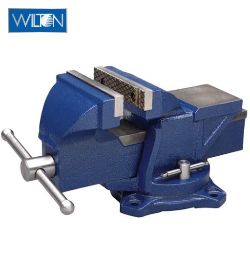 VT17418B 8-inch bench vise for securely holding workpieces during woodworking, metalworking, and mechanical tasks. Durable, stable, and ideal for workshops and DIY projects. 8-inch bench vise for securely holding workpieces during woodworking, metalworking, and mechanical tasks. Durable, stable, and ideal for workshops and DIY projects.