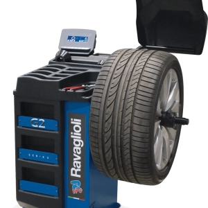 Electronic wheel balancer with microprocessor G2.121RFM