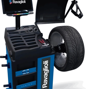 Electronic wheel balancer with microprocessor G3.150WS