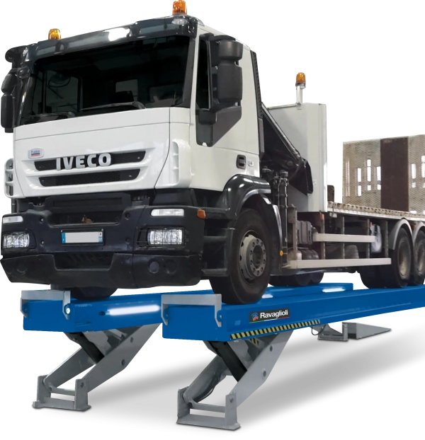 Commercial vehicle scissor lift RAV825.6I ? A professional scissor lifts designed for buses, light commercial, motor homes, trucks. Commercial vehicle scissor lift RAV825.6I ? A professional scissor lifts designed for buses, light commercial, motor homes, trucks.