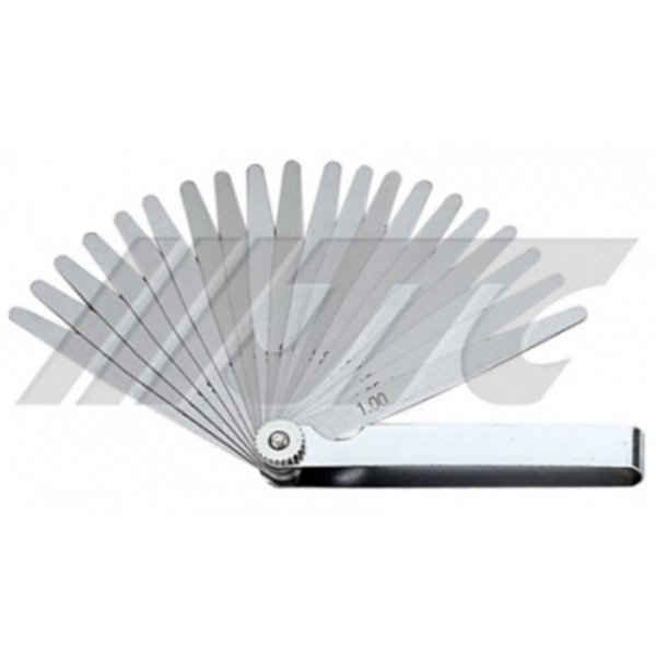 20 PCS FEELER GAUGE (SHARPED) JTC 20 PCS FEELER GAUGE (SHARPED) JTC