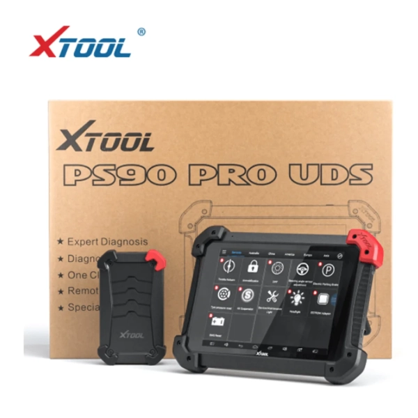 XTOOL PS90 ? A professional full-system Android-tablet diagnostic scanner designed for comprehensive vehicle diagnostics, special functions, and workshop use. XTOOL PS90 ? A professional full-system Android-tablet diagnostic scanner designed for comprehensive vehicle diagnostics, special functions, and workshop use.