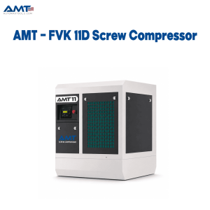 SCREW COMPRESSOR LANDING PAGE 31 AMT FVK-11 Screw Compressor – High-Performance 11/15 HP Rotary Screw Industrial Air Compressor