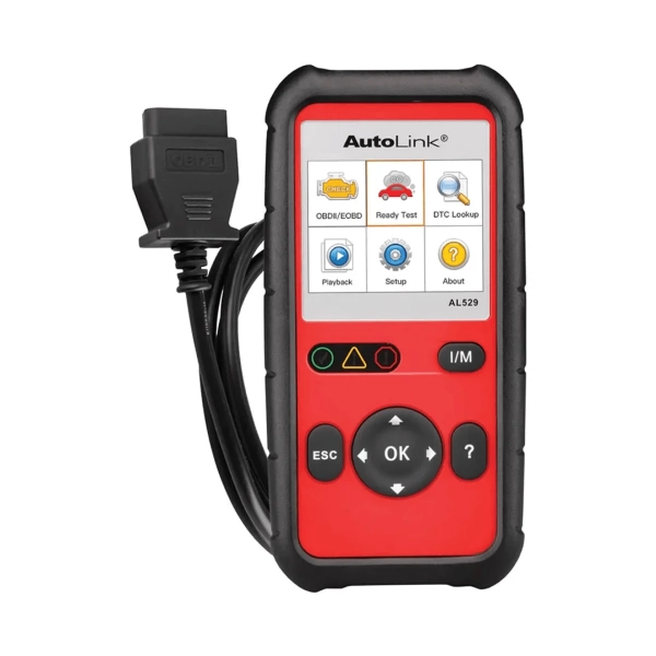 <div class="et_pb_module et_pb_wc_title et_pb_wc_title_0_tb_body product-header et_pb_bg_layout_light">
<h4>The Autel AutoLink AL529 is an advanced engine and emissions code reader designed for fast OBD2/EOBD diagnosis on domestic, Asian and European vehicles. It supports all 10 OBDII test modes, enhanced Mode 6, live data, freeze frame and Autel’s One-Click I/M Readiness function for quick emissions-status checks.</h4>
The AL529 can read and erase current, pending and permanent OBDII codes, retrieve VIN/CALID/CVN information, display O2 and on-board monitor data and graph live PCM parameters. It also supports enhanced powertrain code reading for selected Ford, GM and Chrysler vehicles. Its 2.8-inch color display, built-in speaker, color-coded readiness LEDs and PC printing make it a useful workshop and inspection tool for engine-warning-light and emissions-related diagnosis.
</div>
<div class="et_pb_module et_pb_wc_description et_pb_wc_description_0_tb_body et_pb_bg_layout_light et_pb_text_align_left">
<div class="et_pb_module_inner">
<table>
<thead>
<tr><th>Specification</th><th>AutoLink AL529</th></tr>
</thead>
<tbody>
<tr><td>Product Type</td><td>Advanced OBD2 / EOBD Engine Code Reader</td></tr>
<tr><td>Model</td><td>AutoLink AL529</td></tr>
<tr><td>Display</td><td>2.8″ LCD, 320 × 240</td></tr>
<tr><td>OBDII Test Modes</td><td>All 10 OBDII Modes</td></tr>
<tr><td>One-Click I/M Readiness</td><td>Supported</td></tr>
<tr><td>Enhanced Mode 6</td><td>Supported</td></tr>
<tr><td>Live Data</td><td>View, Graph, Record & Playback</td></tr>
<tr><td>Freeze Frame</td><td>Supported</td></tr>
<tr><td>O2 Monitor Data</td><td>Supported</td></tr>
<tr><td>Vehicle Information</td><td>VIN, CALID & CVN</td></tr>
<tr><td>Enhanced Powertrain Codes</td><td>Selected Ford, GM & Chrysler Applications</td></tr>
<tr><td>Built-In Speaker</td><td>Supported</td></tr>
<tr><td>PC Printing</td><td>Supported</td></tr>
<tr><td>Vehicle Coverage</td><td>Domestic, Asian & European OBDII Vehicles, 1996+</td></tr>
<tr><td>Software Updates</td><td>2 Years Included – Automax Tools IMEA Package</td></tr>
<tr><td>Warranty</td><td>1 Year Limited Warranty</td></tr>
</tbody>
</table>
&nbsp; <strong>Autel AutoLink AL529 Official Information</strong>
<a href="https://autel.us/product/autolink-al529/" target="_blank" rel="noopener">
View Official Autel AutoLink AL529 Product Page
</a> <a href="https://automaxtools.me/wp-content/uploads/2019/12/AutoLink-AL529-1.jpg">
<img class="aligncenter" src="https://automaxtools.me/wp-content/uploads/2019/12/AutoLink-AL529-1.jpg" alt="Autel AutoLink AL529 professional automotive tool UAE" width="807" height="807" />
</a> </div>
</div>
<h3><span style="color: #d2322a;">
<strong>1 Year Warranty. 2 Year Free Software Updates.</strong>
</span></h3>
<h4 style="color: red;">IP Restriction (works only in India, Middle East and Africa).</h4> <div class="et_pb_module et_pb_wc_title et_pb_wc_title_0_tb_body product-header et_pb_bg_layout_light">
<h4>The Autel AutoLink AL529 is an advanced engine and emissions code reader designed for fast OBD2/EOBD diagnosis on domestic, Asian and European vehicles. It supports all 10 OBDII test modes, enhanced Mode 6, live data, freeze frame and Autel’s One-Click I/M Readiness function for quick emissions-status checks.</h4>
The AL529 can read and erase current, pending and permanent OBDII codes, retrieve VIN/CALID/CVN information, display O2 and on-board monitor data and graph live PCM parameters. It also supports enhanced powertrain code reading for selected Ford, GM and Chrysler vehicles. Its 2.8-inch color display, built-in speaker, color-coded readiness LEDs and PC printing make it a useful workshop and inspection tool for engine-warning-light and emissions-related diagnosis.
</div>
<div class="et_pb_module et_pb_wc_description et_pb_wc_description_0_tb_body et_pb_bg_layout_light et_pb_text_align_left">
<div class="et_pb_module_inner">
<table>
<thead>
<tr><th>Specification</th><th>AutoLink AL529</th></tr>
</thead>
<tbody>
<tr><td>Product Type</td><td>Advanced OBD2 / EOBD Engine Code Reader</td></tr>
<tr><td>Model</td><td>AutoLink AL529</td></tr>
<tr><td>Display</td><td>2.8″ LCD, 320 × 240</td></tr>
<tr><td>OBDII Test Modes</td><td>All 10 OBDII Modes</td></tr>
<tr><td>One-Click I/M Readiness</td><td>Supported</td></tr>
<tr><td>Enhanced Mode 6</td><td>Supported</td></tr>
<tr><td>Live Data</td><td>View, Graph, Record & Playback</td></tr>
<tr><td>Freeze Frame</td><td>Supported</td></tr>
<tr><td>O2 Monitor Data</td><td>Supported</td></tr>
<tr><td>Vehicle Information</td><td>VIN, CALID & CVN</td></tr>
<tr><td>Enhanced Powertrain Codes</td><td>Selected Ford, GM & Chrysler Applications</td></tr>
<tr><td>Built-In Speaker</td><td>Supported</td></tr>
<tr><td>PC Printing</td><td>Supported</td></tr>
<tr><td>Vehicle Coverage</td><td>Domestic, Asian & European OBDII Vehicles, 1996+</td></tr>
<tr><td>Software Updates</td><td>2 Years Included – Automax Tools IMEA Package</td></tr>
<tr><td>Warranty</td><td>1 Year Limited Warranty</td></tr>
</tbody>
</table>
&nbsp; <strong>Autel AutoLink AL529 Official Information</strong>
<a href="https://autel.us/product/autolink-al529/" target="_blank" rel="noopener">
View Official Autel AutoLink AL529 Product Page
</a> <a href="https://automaxtools.me/wp-content/uploads/2019/12/AutoLink-AL529-1.jpg">
<img class="aligncenter" src="https://automaxtools.me/wp-content/uploads/2019/12/AutoLink-AL529-1.jpg" alt="Autel AutoLink AL529 professional automotive tool UAE" width="807" height="807" />
</a> </div>
</div>
<h3><span style="color: #d2322a;">
<strong>1 Year Warranty. 2 Year Free Software Updates.</strong>
</span></h3>
<h4 style="color: red;">IP Restriction (works only in India, Middle East and Africa).</h4>