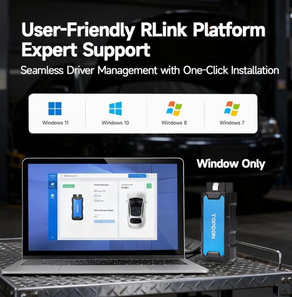 <strong>TOPDON RLink X7</strong> is a high-speed OEM-style reprogramming and diagnostic interface designed for workshop and computer-based programming tasks. It supports <strong>J2534 Pass-Thru</strong>, <strong>D-PDU</strong>, <strong>CAN-FD</strong>, and <strong>DoIP</strong>, making it suitable for supported OEM software environments and advanced service workflows. <h3>Key Features</h3> <ul> <li><strong>J2534 Pass-Thru</strong></li> <li><strong>D-PDU Support</strong></li> <li><strong>CAN-FD</strong></li> <li><strong>DoIP</strong></li> <li>OEM Reprogramming & Diagnostics</li> <li>High-Speed USB Communication</li> <li>8 Brand Coverage</li> <li>Windows 7/8/10/11 Compatible</li> <li>Lifetime Driver Updates</li> <li>Portable Carry Case Included</li> </ul> <strong>TOPDON RLink X7</strong> is a high-speed OEM-style reprogramming and diagnostic interface designed for workshop and computer-based programming tasks. It supports <strong>J2534 Pass-Thru</strong>, <strong>D-PDU</strong>, <strong>CAN-FD</strong>, and <strong>DoIP</strong>, making it suitable for supported OEM software environments and advanced service workflows. <h3>Key Features</h3> <ul> <li><strong>J2534 Pass-Thru</strong></li> <li><strong>D-PDU Support</strong></li> <li><strong>CAN-FD</strong></li> <li><strong>DoIP</strong></li> <li>OEM Reprogramming & Diagnostics</li> <li>High-Speed USB Communication</li> <li>8 Brand Coverage</li> <li>Windows 7/8/10/11 Compatible</li> <li>Lifetime Driver Updates</li> <li>Portable Carry Case Included</li> </ul>