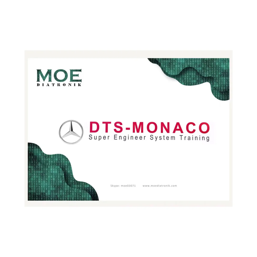 DTS Monaco Manual Guide Book | Mercedes-Benz Engineering Diagnostic ...