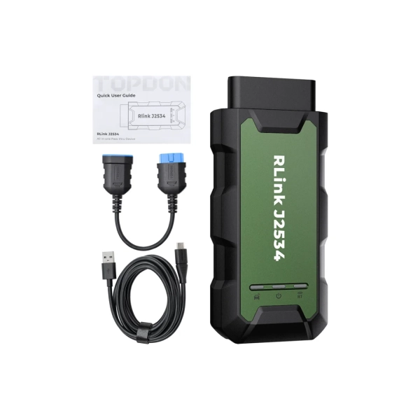 The <strong data-start="199" data-end="221">TOPDON RLink J2534</strong> is a professional <strong data-start="240" data-end="280">J2534 pass-thru diagnostic interface</strong> designed for OEM diagnostics and ECU programming. It supports multiple vehicle brands and works with <strong data-start="382" data-end="472">manufacturer diagnostic software for advanced diagnostics, coding, and ECU programming</strong>. <strong>*NOTE - Hardware Only*</strong> The <strong data-start="199" data-end="221">TOPDON RLink J2534</strong> is a professional <strong data-start="240" data-end="280">J2534 pass-thru diagnostic interface</strong> designed for OEM diagnostics and ECU programming. It supports multiple vehicle brands and works with <strong data-start="382" data-end="472">manufacturer diagnostic software for advanced diagnostics, coding, and ECU programming</strong>. <strong>*NOTE - Hardware Only*</strong>