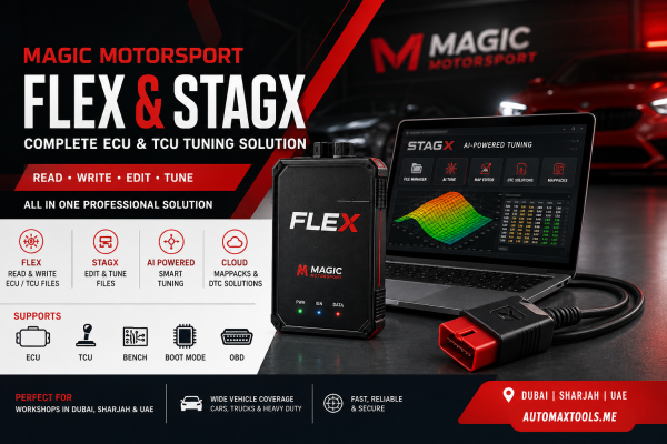 Buy Magic Motorsport FLEX In Dubai UAE + StageX Software Setup Guide ...