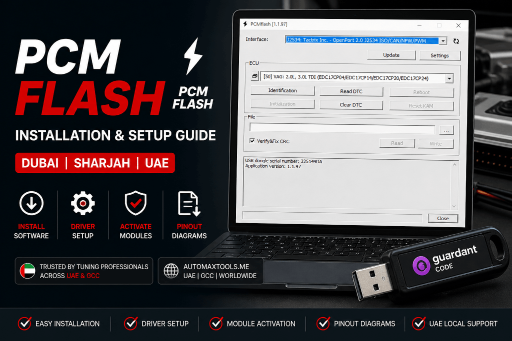 How to Install PCM Flash – Setup & Drivers Guide (2026)