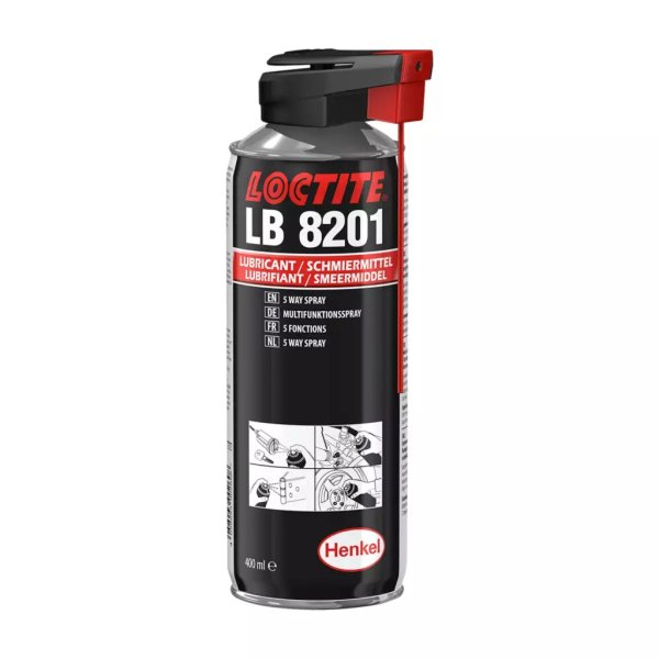 <h4><strong>Loctite LB 8201 Multi Purpose Lubricant Spray 400ml – Anti-Corrosion Penetrating Maintenance Oil for Workshop and Automotive Use</strong></h4>
<h3><strong>Loctite LB 8201 Spec Chart:</strong></h3>
<table border="1" cellspacing="0" cellpadding="8">
<thead>
<tr>
<th><strong>Feature</strong></th>
<th><strong>Details</strong></th>
</tr>
</thead>
<tbody>
<tr>
<td><strong>Product Type</strong></td>
<td>Multi Purpose Maintenance Spray</td>
</tr>
<tr>
<td><strong>Application</strong></td>
<td>General Automotive and Mechanical Maintenance</td>
</tr>
<tr>
<td><strong>Suitable For</strong></td>
<td>Garages, Technicians, and Workshop Service Use</td>
</tr>
</tbody>
</table> <h4><strong>Loctite LB 8201 Multi Purpose Lubricant Spray 400ml – Anti-Corrosion Penetrating Maintenance Oil for Workshop and Automotive Use</strong></h4>
<h3><strong>Loctite LB 8201 Spec Chart:</strong></h3>
<table border="1" cellspacing="0" cellpadding="8">
<thead>
<tr>
<th><strong>Feature</strong></th>
<th><strong>Details</strong></th>
</tr>
</thead>
<tbody>
<tr>
<td><strong>Product Type</strong></td>
<td>Multi Purpose Maintenance Spray</td>
</tr>
<tr>
<td><strong>Application</strong></td>
<td>General Automotive and Mechanical Maintenance</td>
</tr>
<tr>
<td><strong>Suitable For</strong></td>
<td>Garages, Technicians, and Workshop Service Use</td>
</tr>
</tbody>
</table>