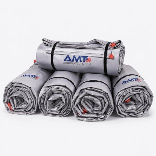 <h4>AMT Automotive Fire Blanket – Professional 6m × 9m vehicle fire containment blanket designed for EV, hybrid and conventional vehicle fire emergencies, with high-temperature-resistant mineral/ceramic fiber construction and fireproof coating.</h4> <h3>AMT Automotive Fire Blanket – Technical Specifications</h3> <table> <thead> <tr> <th><strong>Category</strong></th> <th><strong>Specification</strong></th> </tr> </thead> <tbody> <tr> <td><strong>Brand</strong></td> <td>AMT</td> </tr> <tr> <td><strong>Product Type</strong></td> <td>Automotive Fire Containment Blanket</td> </tr> <tr> <td><strong>Commercial Size</strong></td> <td>6m × 9m</td> </tr> <tr> <td><strong>Household Size Option</strong></td> <td>3m × 4m</td> </tr> <tr> <td><strong>Custom Sizes</strong></td> <td>Available on Request</td> </tr> <tr> <td><strong>Material</strong></td> <td>High-Temperature-Resistant Mineral Fiber / Ceramic Fiber</td> </tr> <tr> <td><strong>Surface Treatment</strong></td> <td>Fireproof Coating</td> </tr> <tr> <td><strong>Specified Temperature Range</strong></td> <td>Approximately 500–1200°C</td> </tr> <tr> <td><strong>Purpose</strong></td> <td>Helps Contain Flames, Heat, Smoke and Embers Around a Vehicle</td> </tr> <tr> <td><strong>Vehicle Applications</strong></td> <td>Electric, Hybrid and Conventional Vehicles</td> </tr> <tr> <td><strong>Recommended Locations</strong></td> <td>Charging Stations, Underground Parking, Workshops, Fleet Depots and Emergency Response Areas</td> </tr> <tr> <td><strong>Deployment</strong></td> <td>Rapid Manual Deployment by Trained Personnel</td> </tr> <tr> <td><strong>Storage</strong></td> <td>Compact Rolled Design with Carrying Straps</td> </tr> </tbody> </table> <h3><strong>Professional vehicle fire-containment equipment. Temperature resistance is based on the stated manufacturer specification.</strong></h3> <h3>Available from AMT Automax Tools UAE.</h3> <h4>AMT Automotive Fire Blanket – Professional 6m × 9m vehicle fire containment blanket designed for EV, hybrid and conventional vehicle fire emergencies, with high-temperature-resistant mineral/ceramic fiber construction and fireproof coating.</h4> <h3>AMT Automotive Fire Blanket – Technical Specifications</h3> <table> <thead> <tr> <th><strong>Category</strong></th> <th><strong>Specification</strong></th> </tr> </thead> <tbody> <tr> <td><strong>Brand</strong></td> <td>AMT</td> </tr> <tr> <td><strong>Product Type</strong></td> <td>Automotive Fire Containment Blanket</td> </tr> <tr> <td><strong>Commercial Size</strong></td> <td>6m × 9m</td> </tr> <tr> <td><strong>Household Size Option</strong></td> <td>3m × 4m</td> </tr> <tr> <td><strong>Custom Sizes</strong></td> <td>Available on Request</td> </tr> <tr> <td><strong>Material</strong></td> <td>High-Temperature-Resistant Mineral Fiber / Ceramic Fiber</td> </tr> <tr> <td><strong>Surface Treatment</strong></td> <td>Fireproof Coating</td> </tr> <tr> <td><strong>Specified Temperature Range</strong></td> <td>Approximately 500–1200°C</td> </tr> <tr> <td><strong>Purpose</strong></td> <td>Helps Contain Flames, Heat, Smoke and Embers Around a Vehicle</td> </tr> <tr> <td><strong>Vehicle Applications</strong></td> <td>Electric, Hybrid and Conventional Vehicles</td> </tr> <tr> <td><strong>Recommended Locations</strong></td> <td>Charging Stations, Underground Parking, Workshops, Fleet Depots and Emergency Response Areas</td> </tr> <tr> <td><strong>Deployment</strong></td> <td>Rapid Manual Deployment by Trained Personnel</td> </tr> <tr> <td><strong>Storage</strong></td> <td>Compact Rolled Design with Carrying Straps</td> </tr> </tbody> </table> <h3><strong>Professional vehicle fire-containment equipment. Temperature resistance is based on the stated manufacturer specification.</strong></h3> <h3>Available from AMT Automax Tools UAE.</h3>
