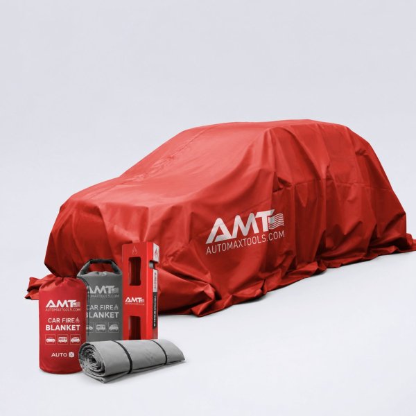 <h4>AMT Automotive Fire Blanket – Professional 6m × 9m vehicle fire containment blanket designed for EV, hybrid and conventional vehicle fire emergencies, with high-temperature-resistant mineral/ceramic fiber construction and fireproof coating.</h4> <h3>AMT Automotive Fire Blanket – Technical Specifications</h3> <table> <thead> <tr> <th><strong>Category</strong></th> <th><strong>Specification</strong></th> </tr> </thead> <tbody> <tr> <td><strong>Brand</strong></td> <td>AMT</td> </tr> <tr> <td><strong>Product Type</strong></td> <td>Automotive Fire Containment Blanket</td> </tr> <tr> <td><strong>Commercial Size</strong></td> <td>6m × 9m</td> </tr> <tr> <td><strong>Household Size Option</strong></td> <td>3m × 4m</td> </tr> <tr> <td><strong>Custom Sizes</strong></td> <td>Available on Request</td> </tr> <tr> <td><strong>Material</strong></td> <td>High-Temperature-Resistant Mineral Fiber / Ceramic Fiber</td> </tr> <tr> <td><strong>Surface Treatment</strong></td> <td>Fireproof Coating</td> </tr> <tr> <td><strong>Specified Temperature Range</strong></td> <td>Approximately 500–1200°C</td> </tr> <tr> <td><strong>Purpose</strong></td> <td>Helps Contain Flames, Heat, Smoke and Embers Around a Vehicle</td> </tr> <tr> <td><strong>Vehicle Applications</strong></td> <td>Electric, Hybrid and Conventional Vehicles</td> </tr> <tr> <td><strong>Recommended Locations</strong></td> <td>Charging Stations, Underground Parking, Workshops, Fleet Depots and Emergency Response Areas</td> </tr> <tr> <td><strong>Deployment</strong></td> <td>Rapid Manual Deployment by Trained Personnel</td> </tr> <tr> <td><strong>Storage</strong></td> <td>Compact Rolled Design with Carrying Straps</td> </tr> </tbody> </table> <h3><strong>Professional vehicle fire-containment equipment. Temperature resistance is based on the stated manufacturer specification.</strong></h3> <h3>Available from AMT Automax Tools UAE.</h3> <h4>AMT Automotive Fire Blanket – Professional 6m × 9m vehicle fire containment blanket designed for EV, hybrid and conventional vehicle fire emergencies, with high-temperature-resistant mineral/ceramic fiber construction and fireproof coating.</h4> <h3>AMT Automotive Fire Blanket – Technical Specifications</h3> <table> <thead> <tr> <th><strong>Category</strong></th> <th><strong>Specification</strong></th> </tr> </thead> <tbody> <tr> <td><strong>Brand</strong></td> <td>AMT</td> </tr> <tr> <td><strong>Product Type</strong></td> <td>Automotive Fire Containment Blanket</td> </tr> <tr> <td><strong>Commercial Size</strong></td> <td>6m × 9m</td> </tr> <tr> <td><strong>Household Size Option</strong></td> <td>3m × 4m</td> </tr> <tr> <td><strong>Custom Sizes</strong></td> <td>Available on Request</td> </tr> <tr> <td><strong>Material</strong></td> <td>High-Temperature-Resistant Mineral Fiber / Ceramic Fiber</td> </tr> <tr> <td><strong>Surface Treatment</strong></td> <td>Fireproof Coating</td> </tr> <tr> <td><strong>Specified Temperature Range</strong></td> <td>Approximately 500–1200°C</td> </tr> <tr> <td><strong>Purpose</strong></td> <td>Helps Contain Flames, Heat, Smoke and Embers Around a Vehicle</td> </tr> <tr> <td><strong>Vehicle Applications</strong></td> <td>Electric, Hybrid and Conventional Vehicles</td> </tr> <tr> <td><strong>Recommended Locations</strong></td> <td>Charging Stations, Underground Parking, Workshops, Fleet Depots and Emergency Response Areas</td> </tr> <tr> <td><strong>Deployment</strong></td> <td>Rapid Manual Deployment by Trained Personnel</td> </tr> <tr> <td><strong>Storage</strong></td> <td>Compact Rolled Design with Carrying Straps</td> </tr> </tbody> </table> <h3><strong>Professional vehicle fire-containment equipment. Temperature resistance is based on the stated manufacturer specification.</strong></h3> <h3>Available from AMT Automax Tools UAE.</h3>