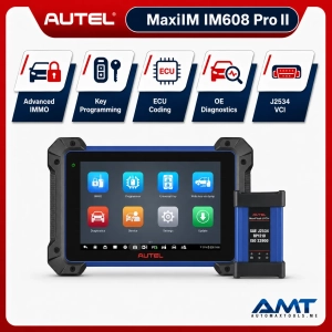 AUTEL DIAGNOSTIC 60 Autel MaxiIM IM608 Pro II Key Programmer & Diagnostic Scanner | XP400 Pro | J2534 | ECU Coding | 40 Service Functions | 2-Year Updates