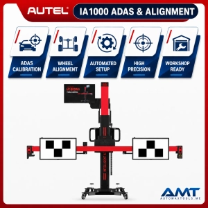 Autel MaxiSYS IA1000 Automated ADAS & Wheel Alignment System | 6 HD Cameras | 0.02° Accuracy | 5-Way Robotic Target Positioning | Ultra S2