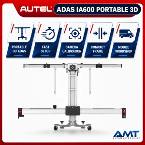 Autel MaxiSYS ADAS IA600 Portable 3D Camera Calibration System | Approx. 1-Minute Positioning | Foldable Frame | MaxiSYS ADAS Compatible