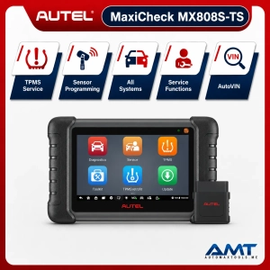 Autel MaxiCheck MX808S-TS (MX808STS) Diagnostic & TPMS Scanner | Active Tests | MX-Sensor Programming | 40+ Services | 2-Year Updates