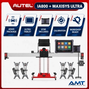 Autel MaxiSYS IA800 + MaxiSys Ultra ADAS Package | 6-Camera Optical Positioning | 12.9″ Ultra | VCMI | ECU Programming