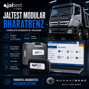 Jaltest BharatBenz Truck Diagnostic Package | Link Kit + Laptop + 1-Year Licence