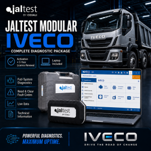 Jaltest Iveco Truck Diagnostic Package | Link Kit + Laptop + 1-Year Licence