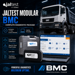 Jaltest BMC Truck Diagnostic Package | Link Kit + Laptop + 1-Year Licence
