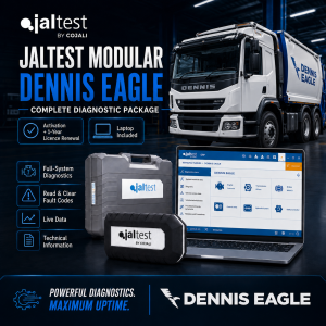 Jaltest Dennis Eagle Truck Diagnostic Package | Link Kit + Laptop + 1-Year Licence