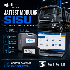 Jaltest SISU Truck Diagnostic Package | Link Kit + Laptop + 1-Year Licence