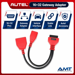 Autel 16+32 Gateway Adapter | Nissan Sylphy Sentra B18 Key Adding | IM508 IM608 IM608 Pro | Secure Gateway Cable