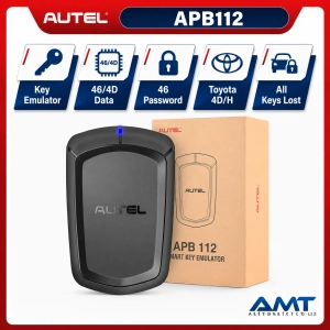 Autel APB112 Smart Key Emulator | 46 & 4D Data | Toyota 4D/H Emulation | All Keys Lost Accessory | IM508 IM608 Compatible