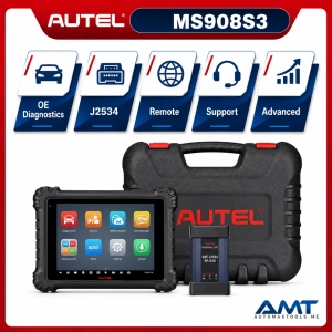 Autel MaxiSys MS908S3 Diagnostic Scanner | 10.1″ | ECU Coding & Programming | Topology | 40+ Services | DoIP CAN FD | 2-Year Updates