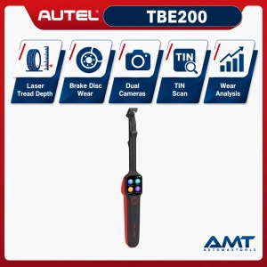 Autel MaxiTPMS TBE200 Laser Tire & Brake Examiner | TIN/DOT Scan | Dual Cameras | Wear Analysis | AMOLED | 2-Year Updates