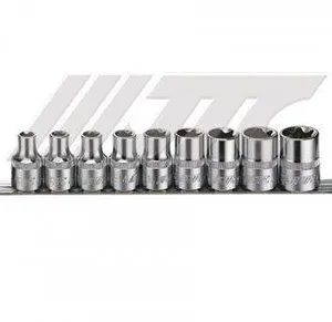 JTC 1/2" x 9PCS DEEP STAR SOCKET